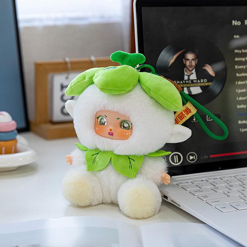 

Супер милый плюшевый кулон в виде духа цветка, модная игрушка, украшение для стола, рюкзака для девочек, для пары, подвесное украшение, подарок для вечеринки 14cm【0.11kg】