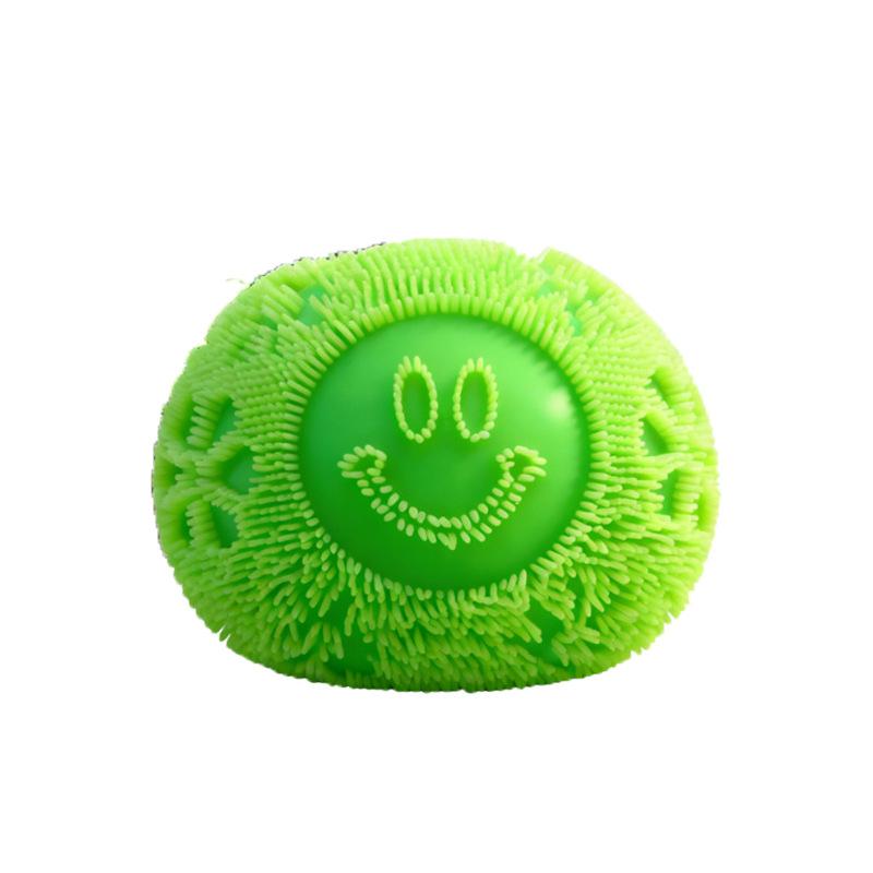 Kawaii Nee Doh Fuzz Ball Stress Ball Soft Fluffy Squeeze Toys Anti-Anxiety Squishy Ball Portable Office Relaxing Gift