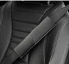 2Pcs/Set All  Car Seat Belt Shoulder Pad Universal Shoulder Protector Leather Safety Belt Cover