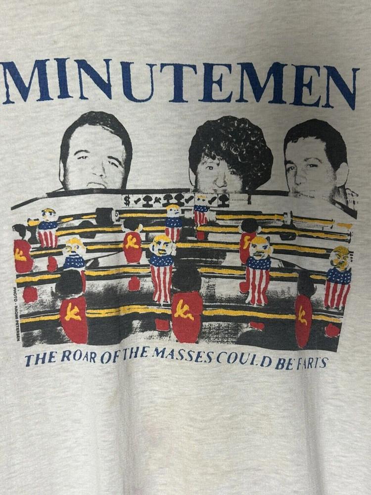 The Minutemen Band The Roar Of The Masses TShirt Gift For Men Women Unisex T-Shirt XXXL