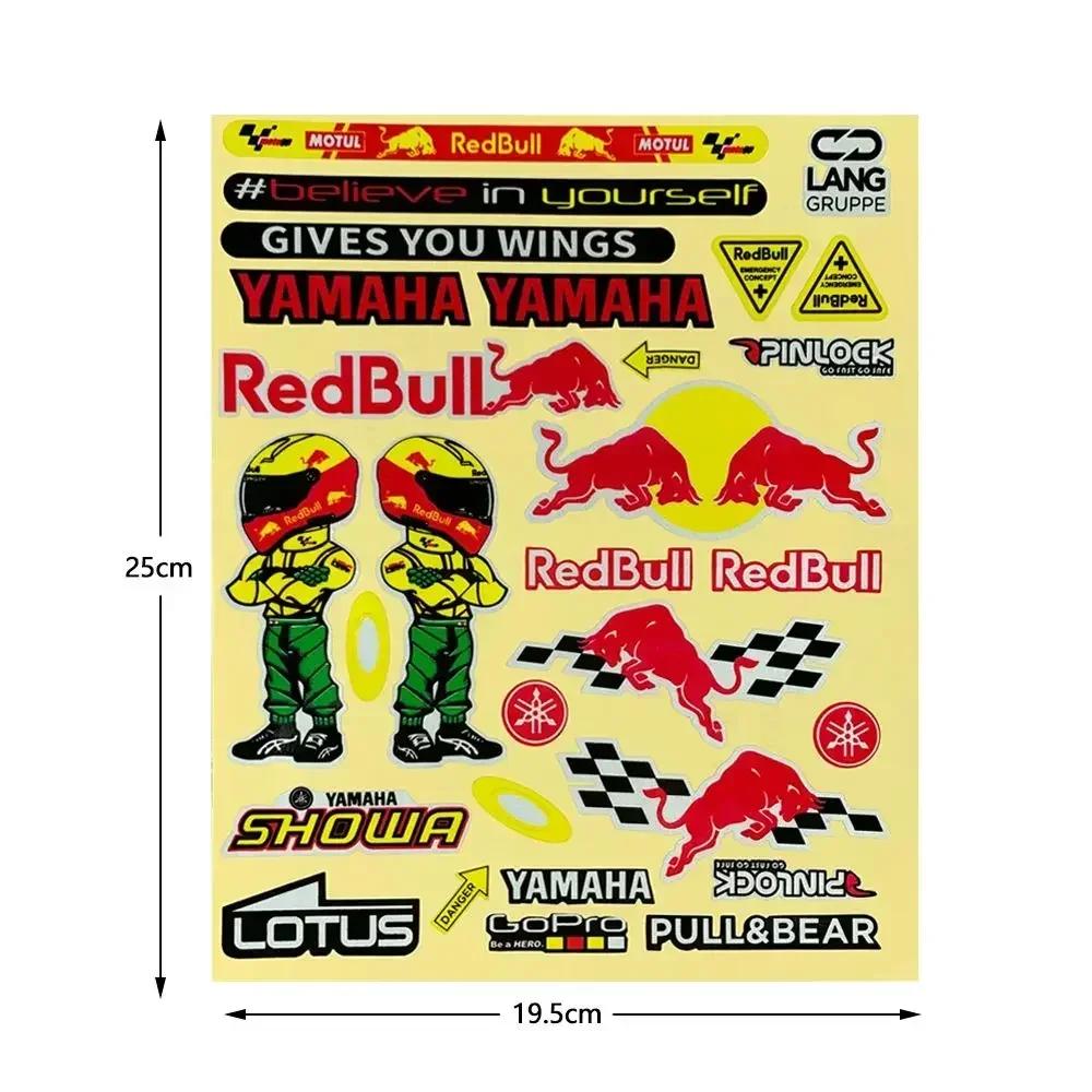 

Наліпка на бічну смугу мотоцикла Вінілова наклейка на автомобіль Вся наклейка на мотоцикл Світловідбиваючі наклейки Автомобільна прикраса для AVG Rossi