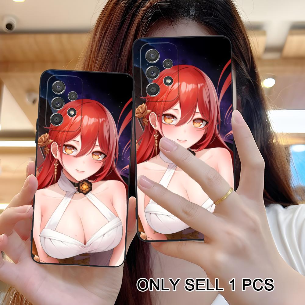 Funda de Teléfono Móvil HSR Himeko Mate de TPU para Samsung Galaxy A56 55 54 53 52 51 36 35 34 23 16 15 5G Funda Colorida