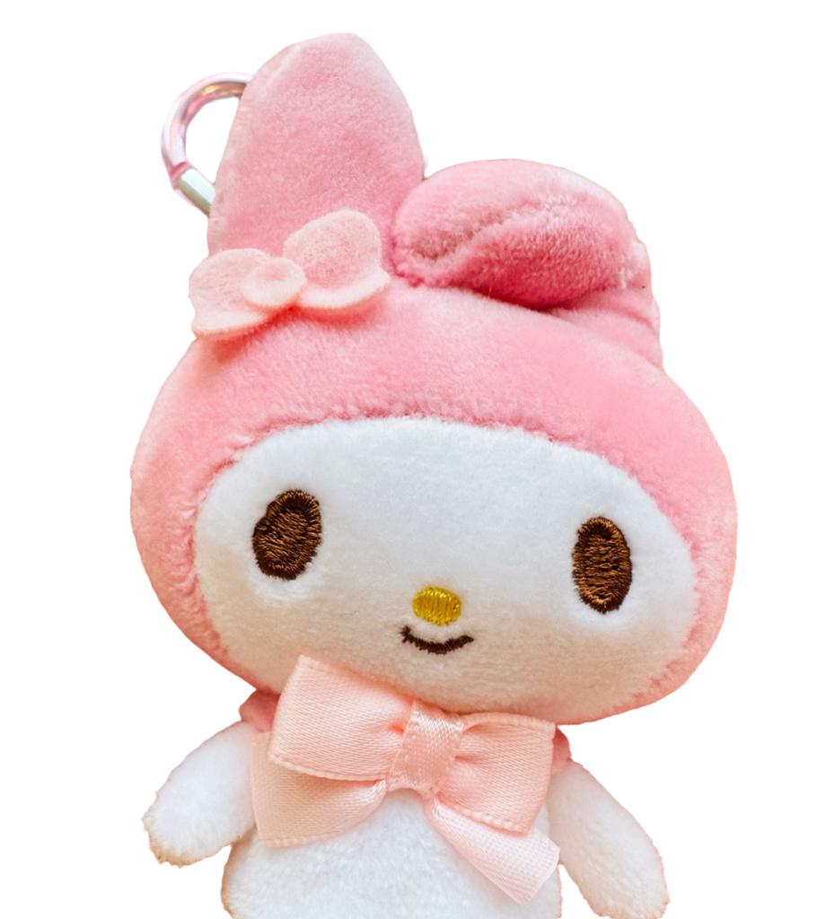 My Melody Plush Keychain Sanrio Japan Cute Kawaii Doll Mascot