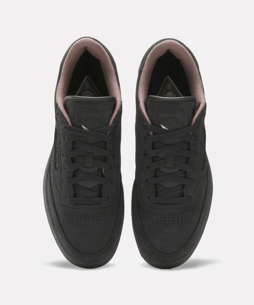 [Reebok] Club C 85 Suede 40th - Washed Black RESO5FC3UBA