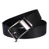 New Men's Belt Tactical Automatic Alloy Buckle Nylon Belt Braided Belt Workwear Outdoor Training Belt Men