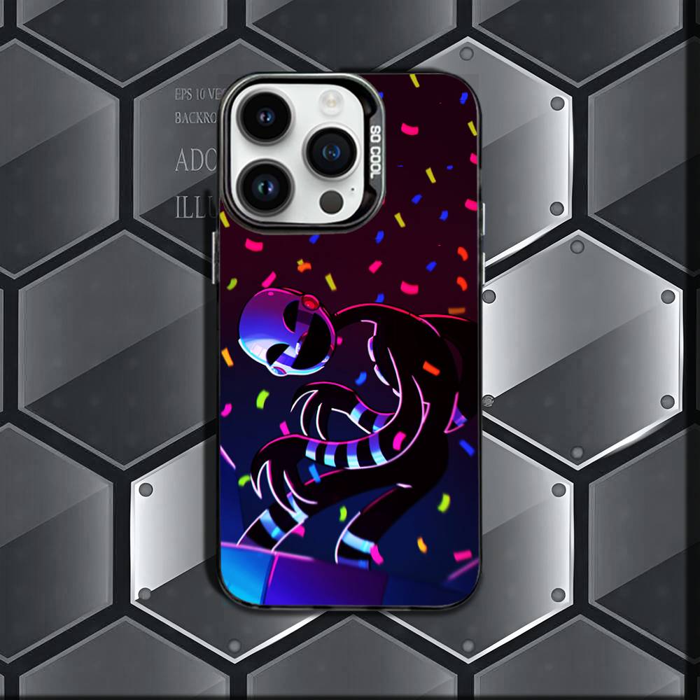 

Five-Nights-At-Freddys Fnaf Phone Case For iPhone 17,16e,16,Pro,Max,15,14,Plus,13,12,Mini,11,Matte Colored Silver Luxury Cover iPhone14