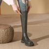 Knight Boots Women's Autumn and Winter Platform Boots But Knee Boots Women's British Style Boots