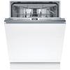 Fully Integrated Dishwasher BOSCH SMV4HVX14E SER4 - 14 Place Settings - 46 dB - Class C - Cutlery Drawer - 6 Programs