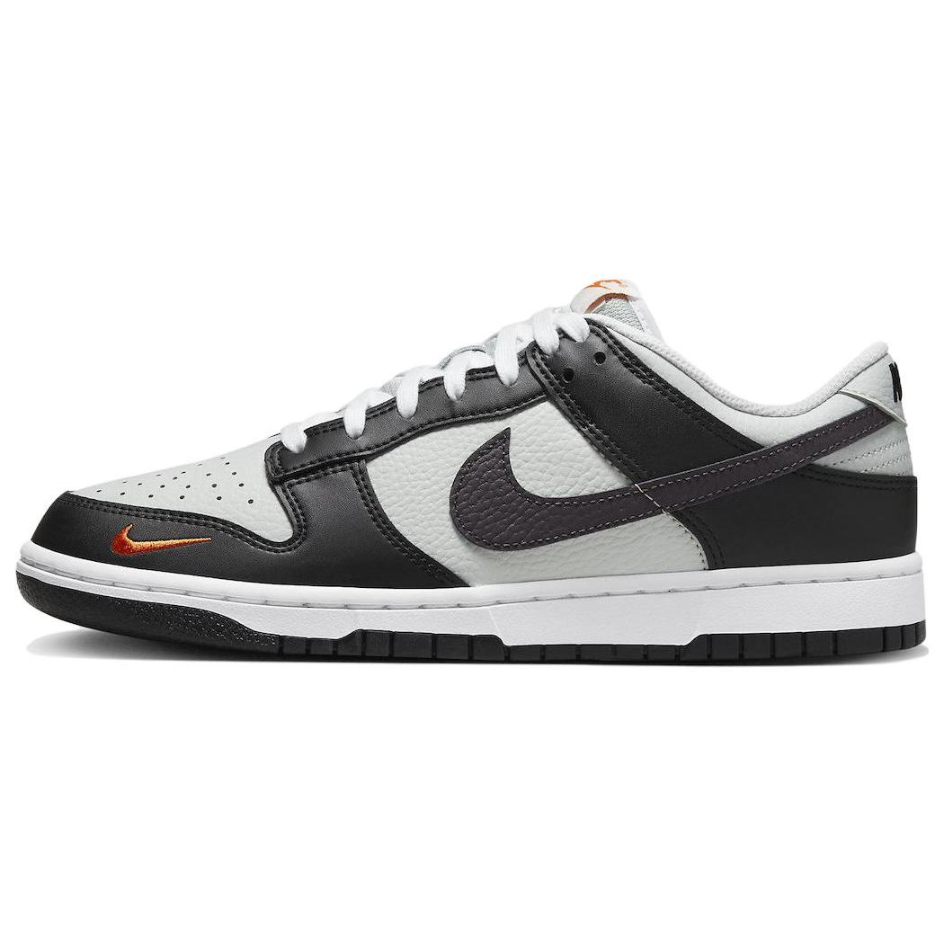 

new Nike Dunk Low Black Total Orange Mini Swoosh 45.5