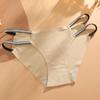 FINETOO Seamless Panty For Women Waist Sexy Belt Design Mid-Waist Brief Comfortable Underwear