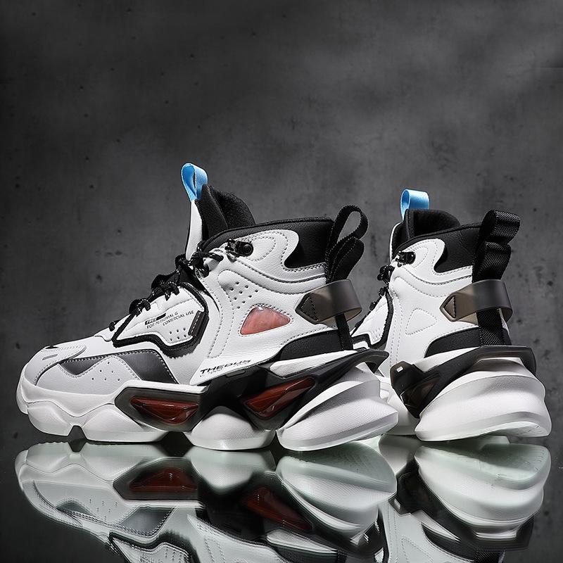 

Новая мужская спортивная обувь, модная сетчатая дышащая спортивная повседневная баскетбольная обувь 44