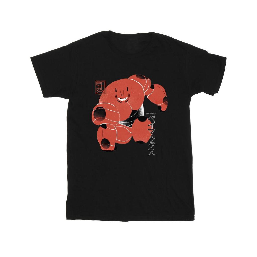 Disney Girls Big Hero 6 Baymax Suite Pose Cotton T-Shirt