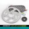 High Quality Motorcycle Large Sprocket + Small Sprocket + Chain 1 Set for Cfmoto 650nk 650mt 400nk 400gt 650tr-g 700clx