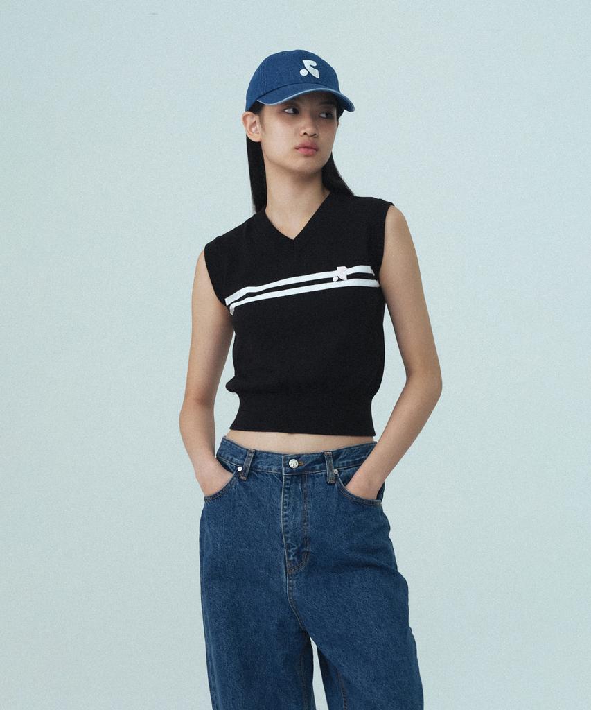 REST&RECREATION Denim Logo Cap - Blue