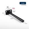T-Shaped Invisible Load-Bearing Bracket: Concealed Floating Shelf Hardware for Wall-Mounted Partitions