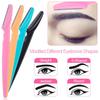 Rasoir Tondeuse Sourcils Portable Épilation Poils Visage Lames Rasoir Sourcils Outils Maquillage Épilation