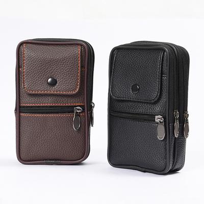 Men Belt Bum Pouch Multifunctional Waist Fanny Pack Zipper Cell Phone Bag Coin Key Pouch Outdoor Purse Camping Hunting Bag