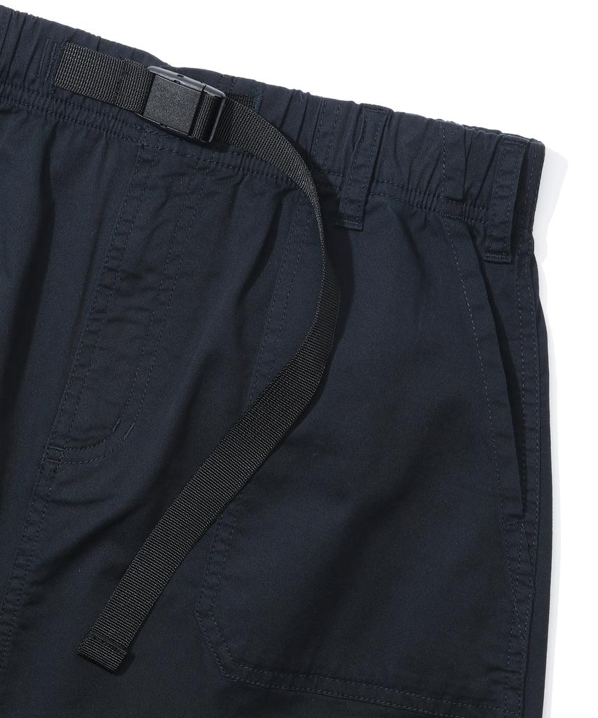 Columbia University Mil-Label Belted Cotton Long Skirt Crown Navy