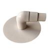 Pool Vacuum Adapter Plate Pool Skimmer Adapter with 90-Degree Elbow 8929 Replacement for Swimline Skimmer In-Ground Pools