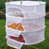 Foldable Drying Fishing Net Portable Multi-layer Drying Net Mesh Clothes Hanging Dryer  Food Drying