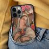 Virgin Maria Soft Phone Case for iPhone 17 Air 16e Pro max 15 Pro 13 14 Plus 11 12 MagSafe Magnetic Coque