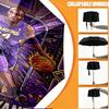 Custom Name Personalized Basketball NBA Print Umbrella, Auto Open Close, 8‑Rib Sturdy Frame, Commute Camping Hiking Use, Birthday Gift