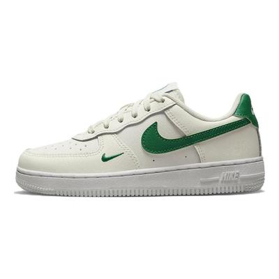 Air Force 1 40th Anniversary Comfortable Versatile Low-Top Sneakers Kids Sneakers White Green FJ2887-101