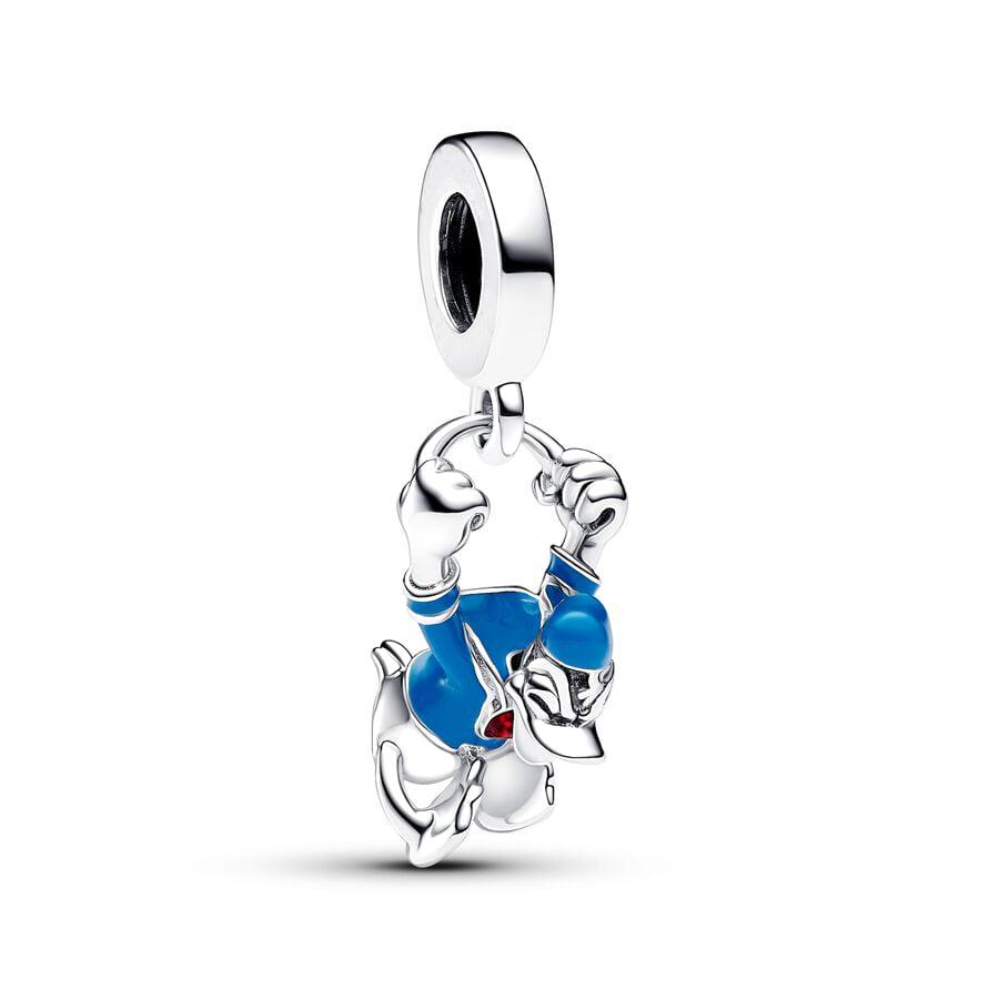 New Miniso Mickey And Minnie Series Charm Beads Original Ideal For Bracelet Donald Duck Beads Charm Women's Fine Jewelry