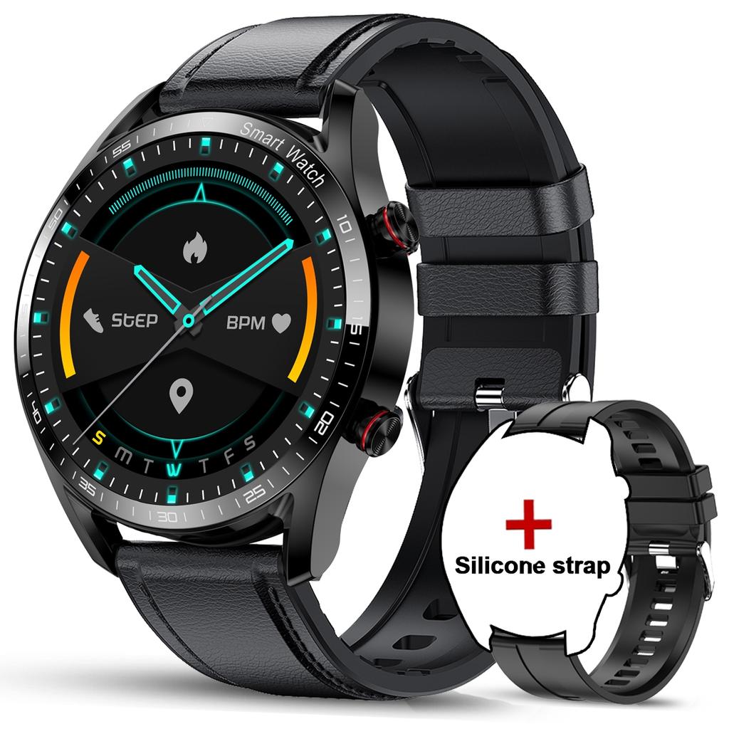 New Bluetooth Call Smart Watch Men Heart Rate Health Monitoring Voice Assistant Waterproof Fitness Tracker Sports Smartwatch
