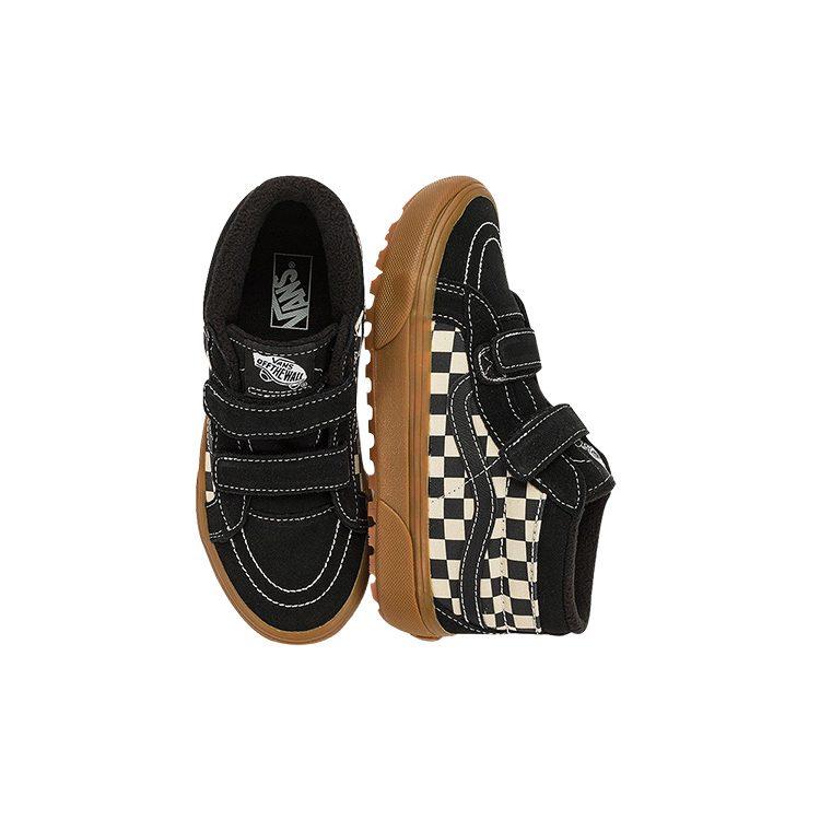 Vans SK8 Hoge Top Kinder Buitenschoenen Zwart Kinderen Leeftijd 3 7 Jaar Oud VN0A5KRO1KP