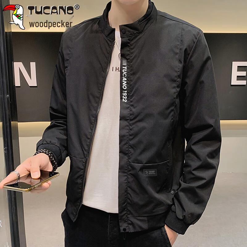 

TUCANO Men s Stand-Collar Casual Workwear Jacket XL