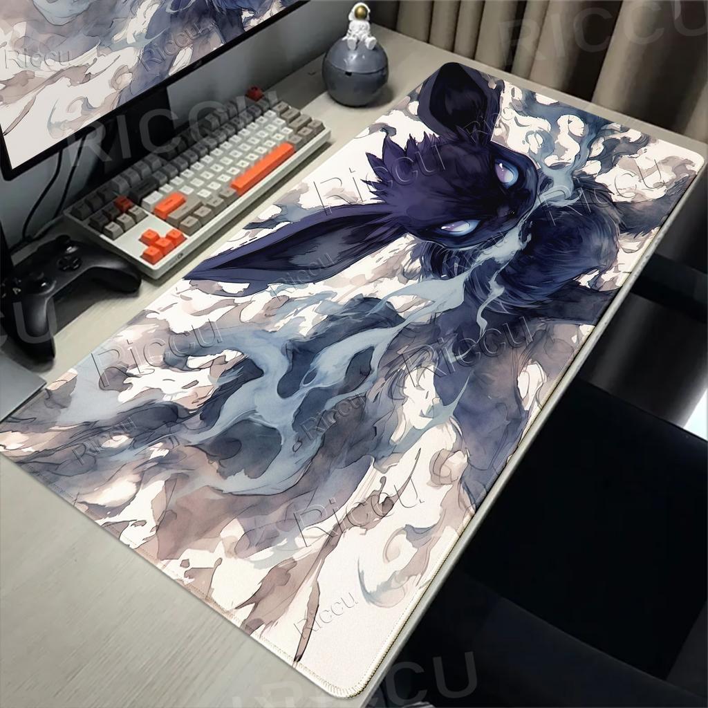 Mouse Pad Gaming Charizard Eevee Gengar Pikachu Pokemon Large Keyboard MousePad Game Accessories XXL Gamer Mat Anime PC Mousepad