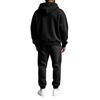 Men's Color Sweatshirt Track Suit Casual Athletic Set for Spring and Fall Outdoor Training