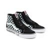 SE Bikes x Vans Sk8-Hi Reissue Big Ripper - Schwarz Reflektierendes Schachbrettmuster Unisex Sneaker Plume VN0A4BV8A0E