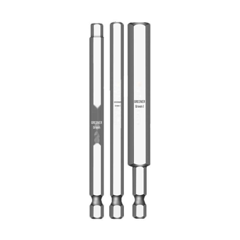 Green Forest Tungsten Steel Hex Wrench & Drill Set with Magnetic Hex Head