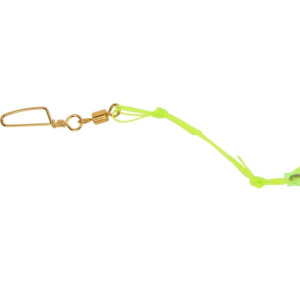 4PCS PE Carp Fishing Baits Hook with Spring Feeder Fishing Hook Carp Jig Hooks Grass Carp Fishing