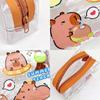 Cute Capybara Coin Storage Bag Transparent Coin Purses Cartoon Lovely Wallet Clear Bags