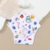 Pet Menstrual Pant Female Dog Diaper Shorts Sanitary Pants Elastic Physiological Panties Cartoon Pattern Breathable Puppy Underwear