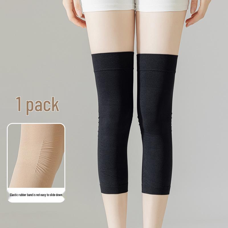 Genunchiere pentru femei din modal respirabil: Mânere de picior sport fără cusături de vară