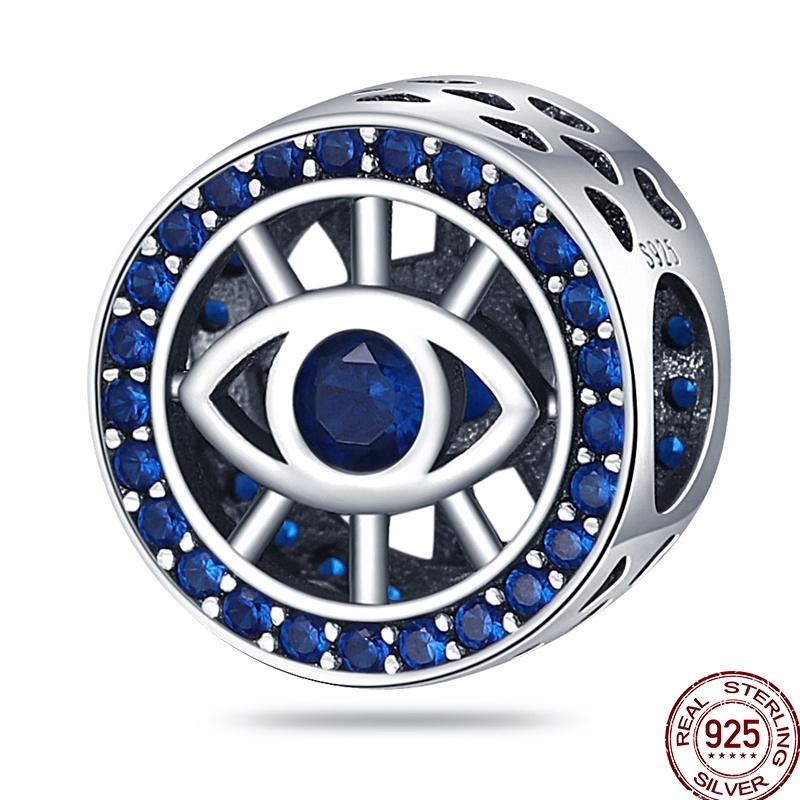 Copper Devil'S Eye Fatima Hand Charms Beads Tarot Cards Pendant Fit Original Bracelet Women Diy Jewelry Accessories