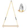 Chicken Wooden Standing Swing Toys Hanging Swing Perch for Medium and Large Parrots