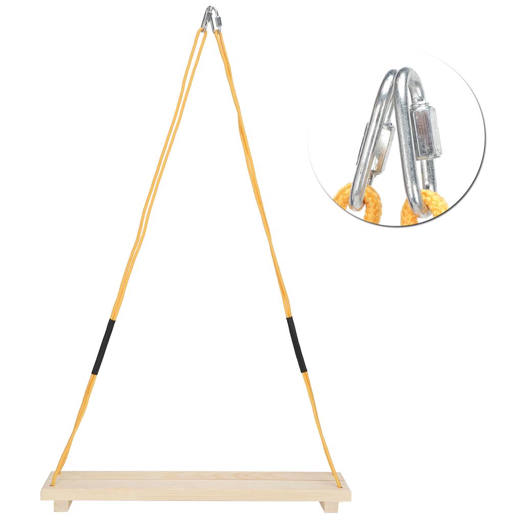 Chicken Wooden Standing Swing Toys Hanging Swing Perch for Medium and Large Parrots