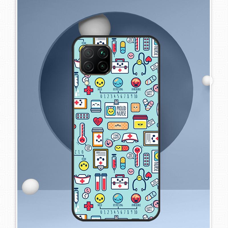 

Medical Doctor Nurse For Huawei P30 P60 Pro P20 P40 Lite Nova 9 10 SE 12s 12i 11i 8i Y91 Y60 Y70 Y72 Y90 Y61 Case Huawei Nova Y70