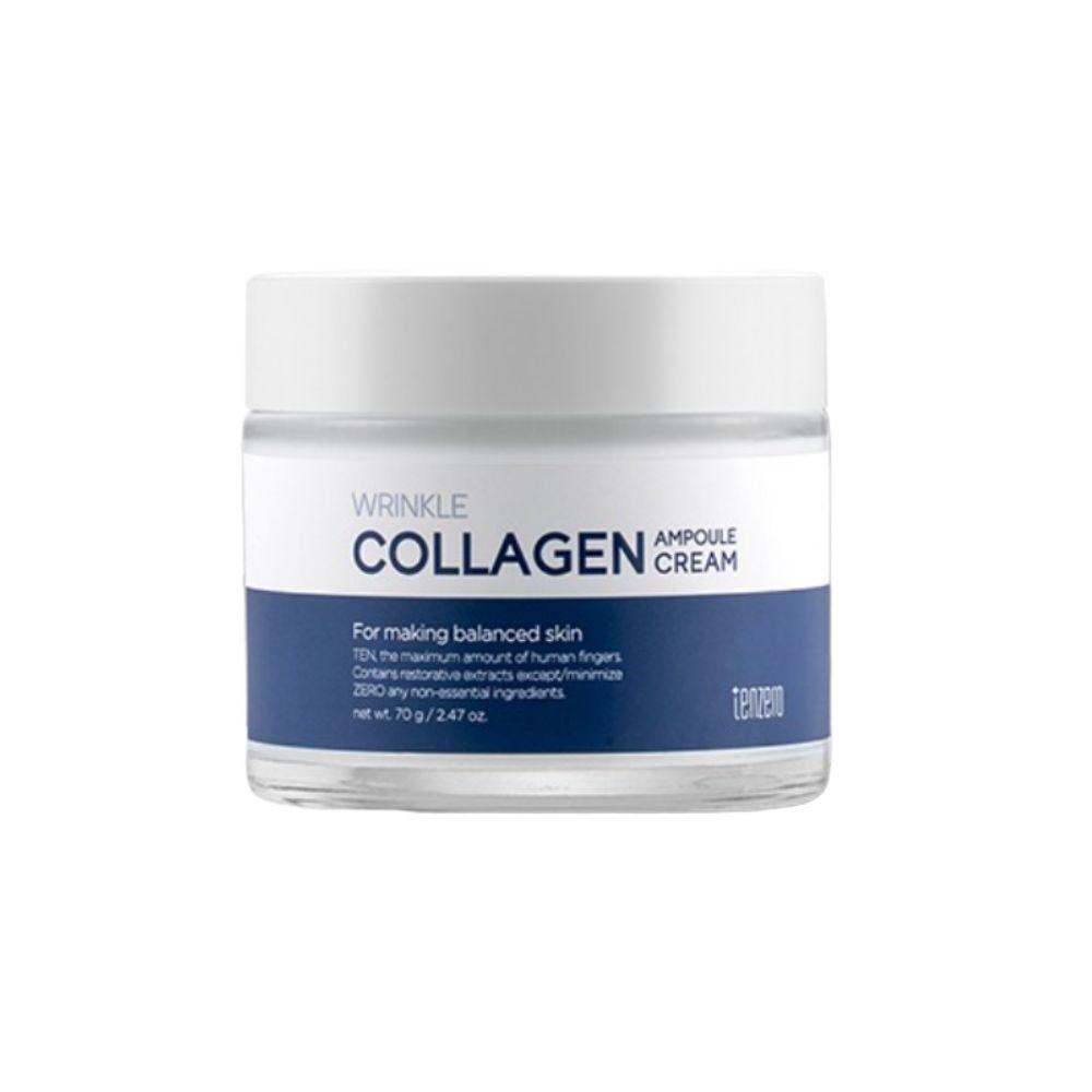 TENZERO Wrinkle Collagen Ampoule Cream 2X 70g 1ea