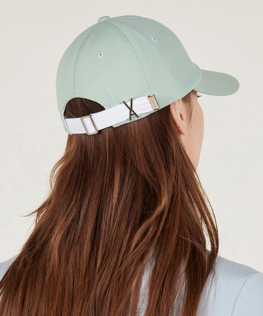 Bajal Studded Belt Loop Athleisure Oversized Ball Cap Mint
