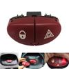 Hight Quality Hazard Warning Flasher Switch Dangerous Light Switch Button For Peugeot 206 2A/C CC 2D SW 2E/K  6554.L0 96373859YE