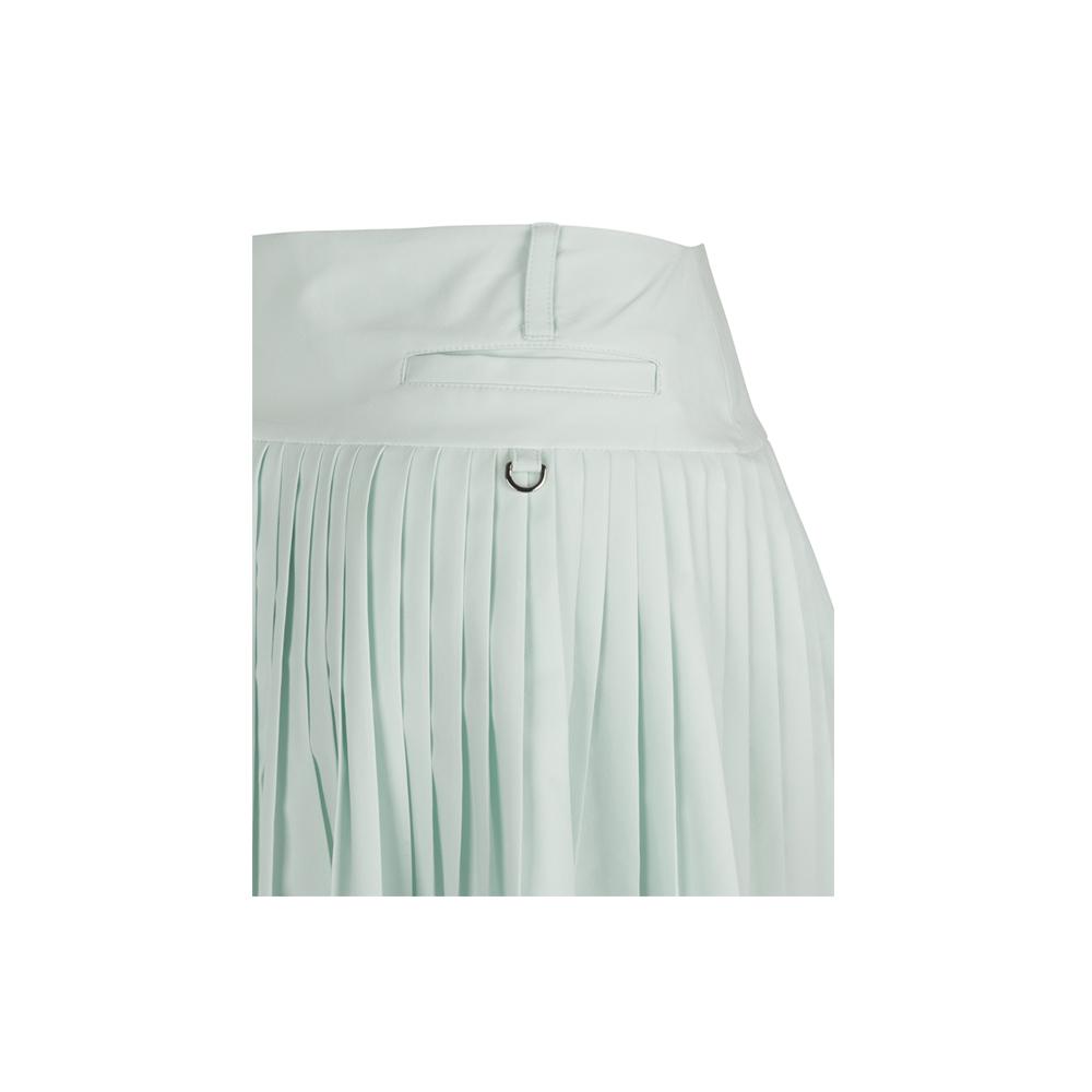 LAUV Flared Pleated Skirt_Mint