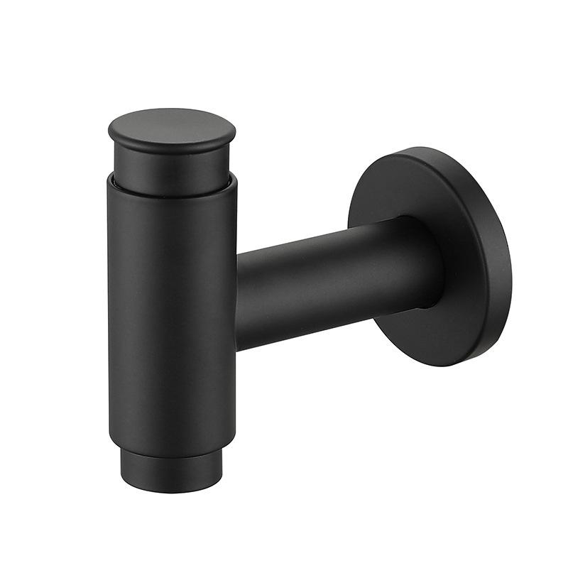 

Никель/Черный 304 Нержавеющая Сталь Кухонный Быстрый Кран Настенный Одинарный Холодный Кран Нажимного Типа Уличный Балконный Кран для Швабры чёрный