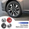 4Pcs Car Emblem Wheel Hub Center Cover Car Accessories For Civic Accord Crosstour Spirior Odyssey Avancier UR-V Sienna