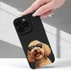 Cute puppy for iPhone 15 mobile phone case iphone12promax case 14/13/11/XSMAX pupil eye 16
